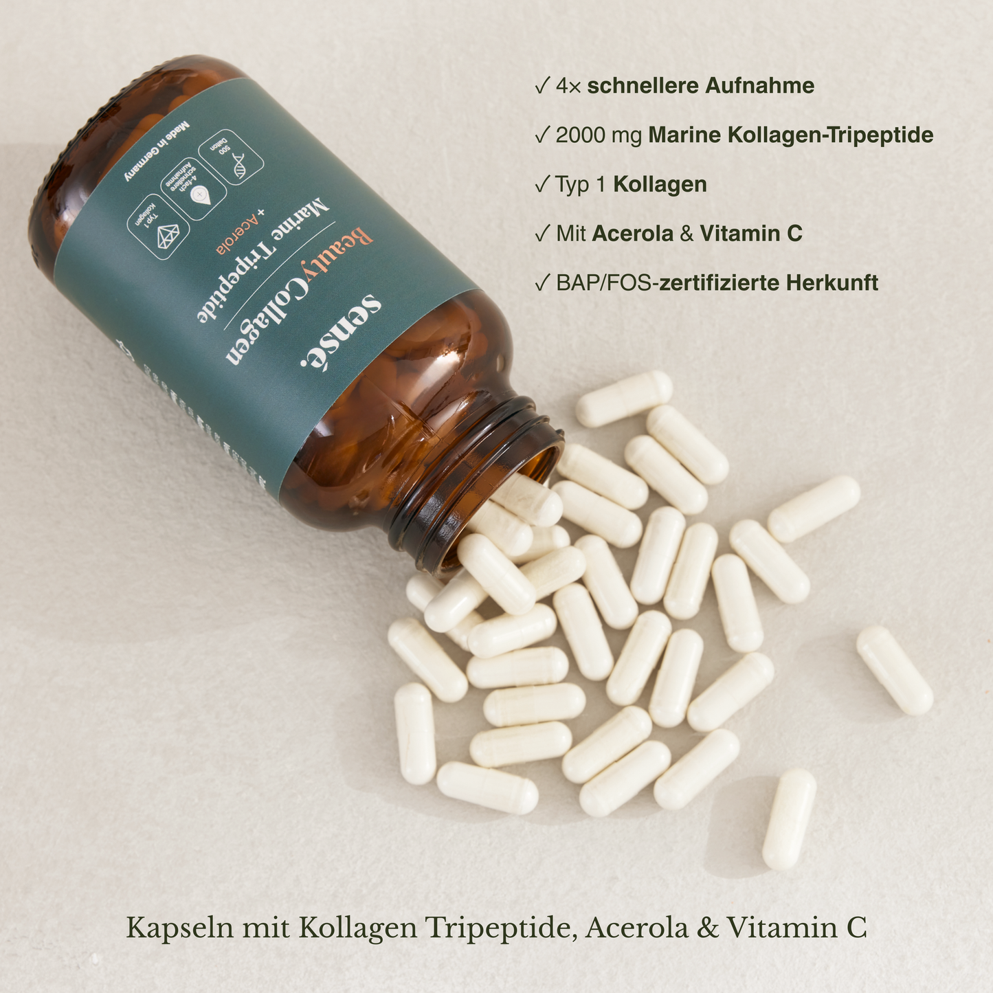 BeautyCollagen Marine Kollagen Kapseln