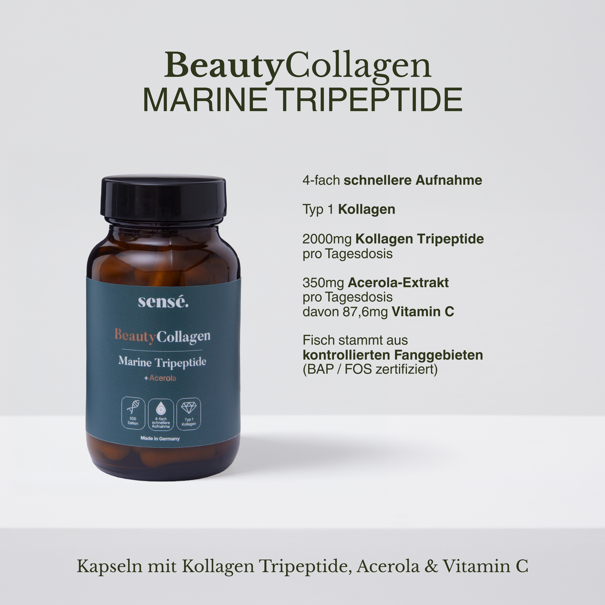 BeautyCollagen Marine Kollagen Kapseln