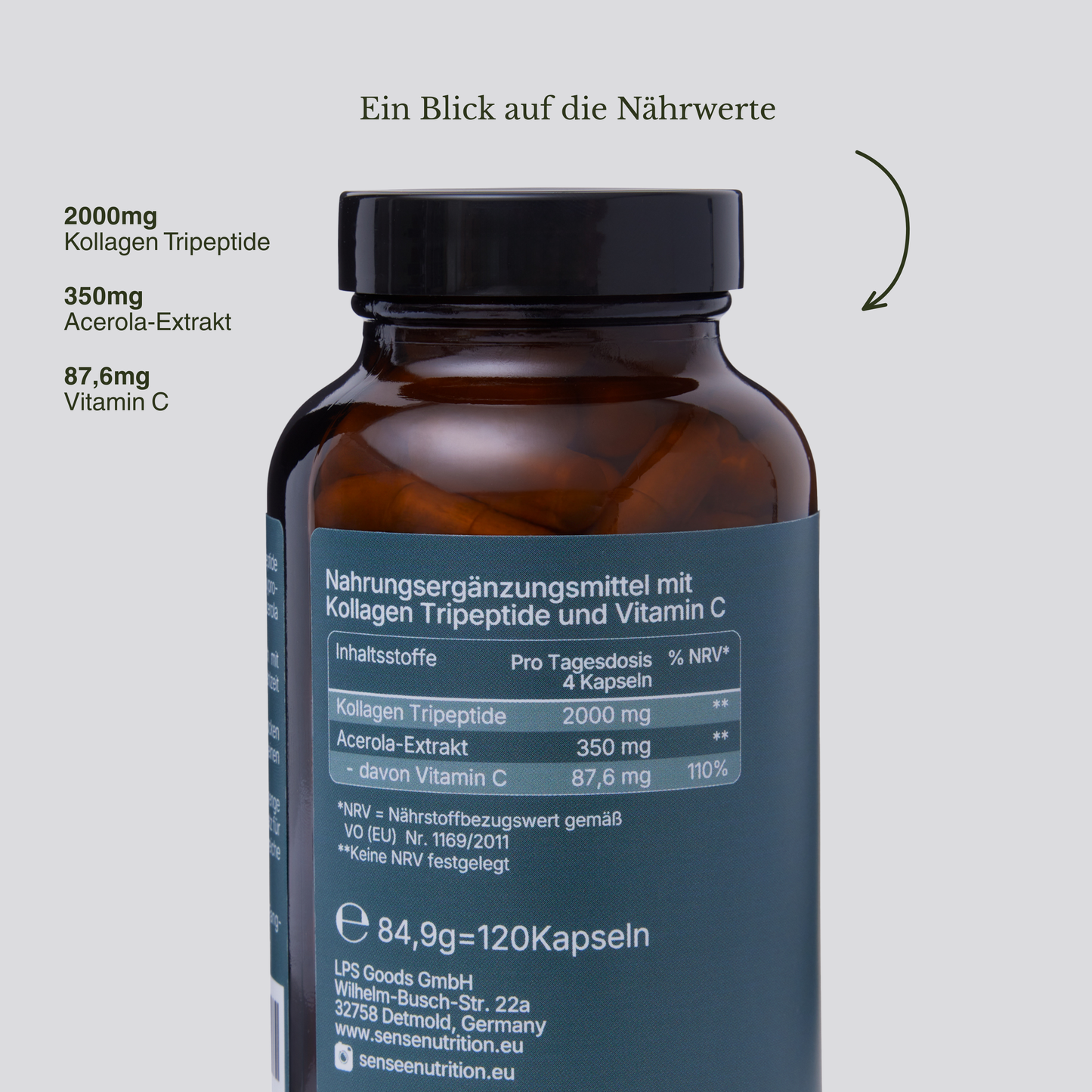 BeautyCollagen Marine Kollagen Kapseln