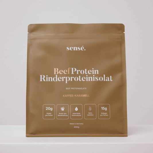BeefProtein Rinderprotein – Kaffee-Karamell