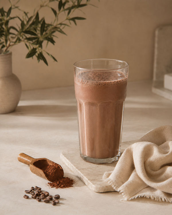 Als Schoko-Shake
