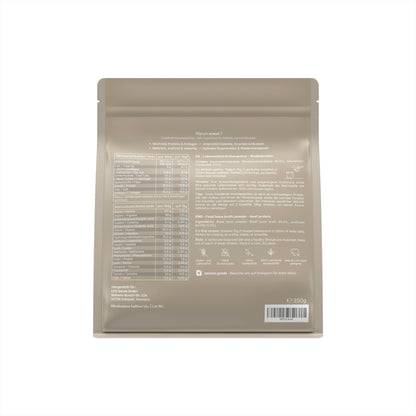 sensé PureBroth Knochenbrühe Pulver – Rückansicht